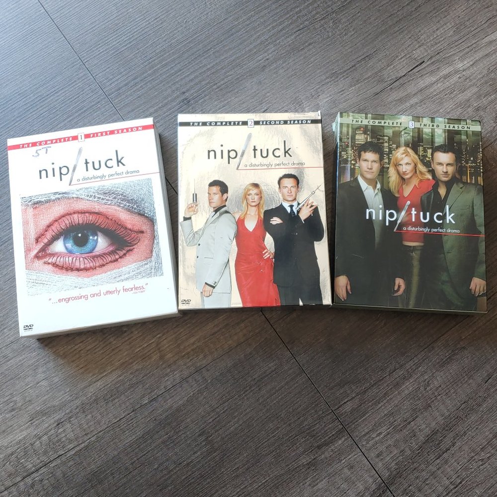 Good Condition Nip/Tuck TV Series Seasons One - Three on DVD 17 Disc Collection